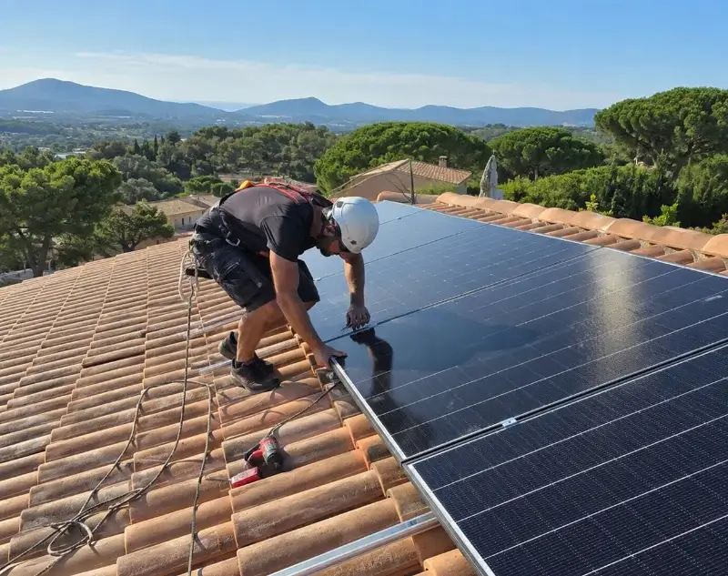 Installateur panneaux solaires Saint-Laurent-des-Arbres — pose photovoltaïque sur toiture